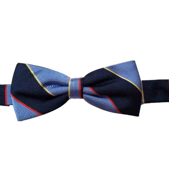 Boy's Child's Brooks Brothers Bow Tie Silk Striped - Picture 1 of 2